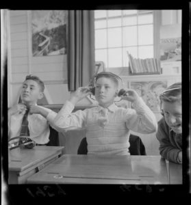 deaf children at school